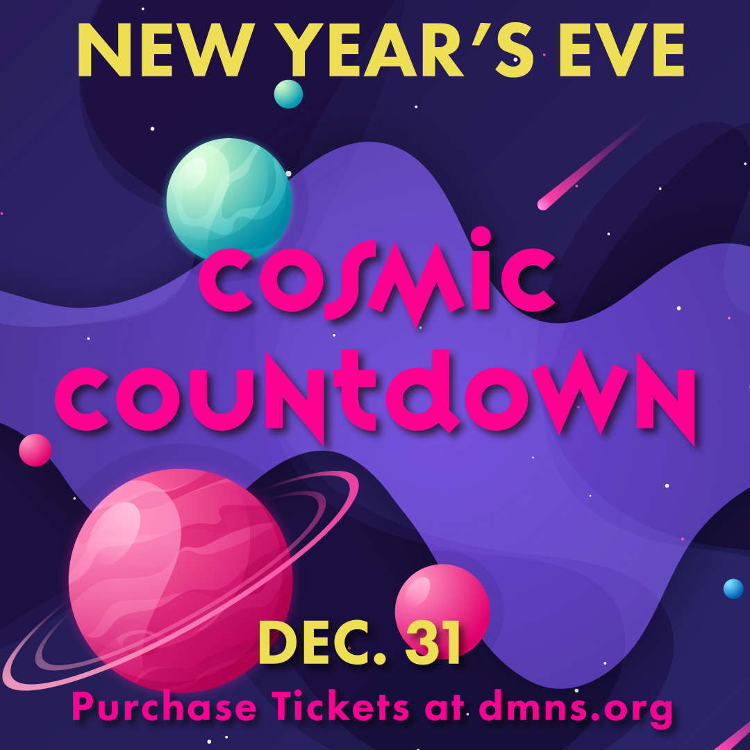 Cosmic Countdown NYE Graphic V4 1080X1080 Square