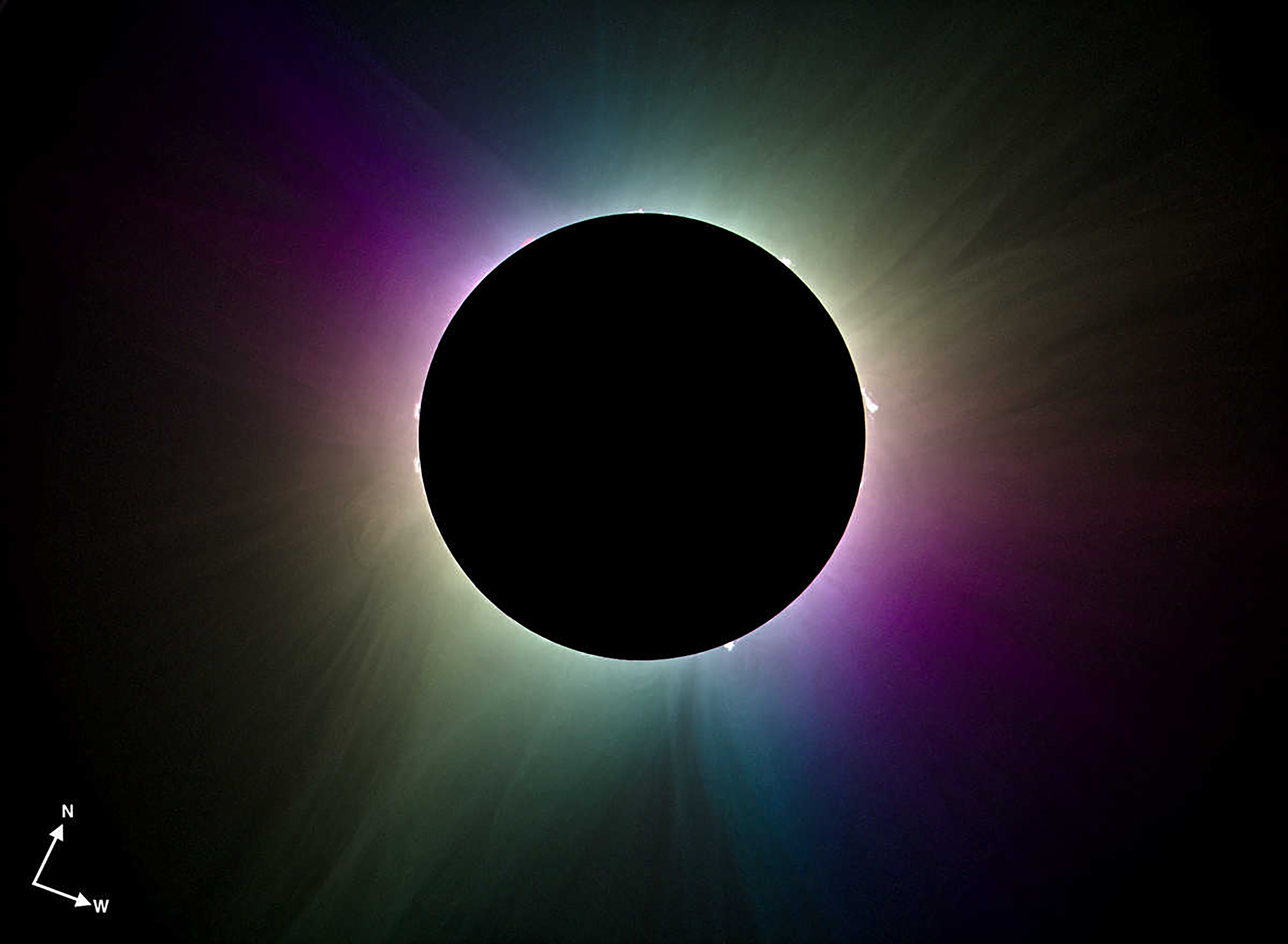 Suns Corona April8 Eclipse